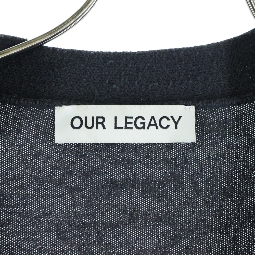 OUR LEGACY(アワーレガシー) シルク Vネックカーディガン M2233KCA グレー
