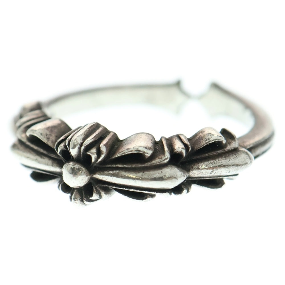 CHROME HEARTS(クロムハーツ) BABY CLSC ベイビークラシックダブルフローラルリング シルバー