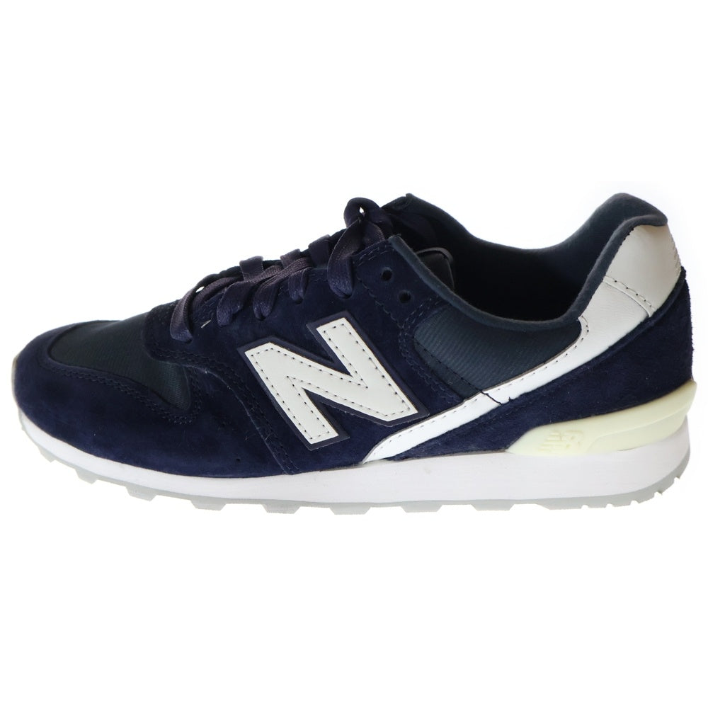 New Balance(ニューバランス) WR996CGN スエードローカットスニーカー ネイビー レディース