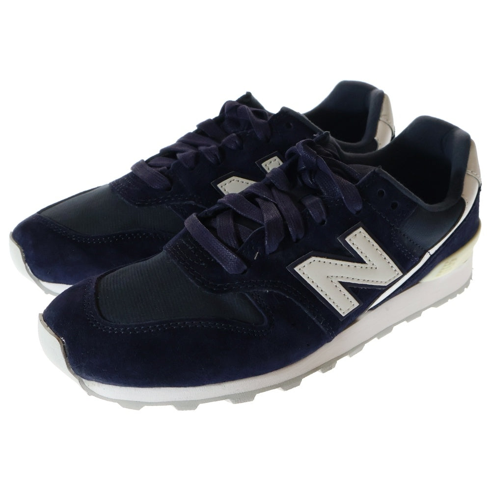New Balance(ニューバランス) WR996CGN スエードローカットスニーカー ネイビー レディース