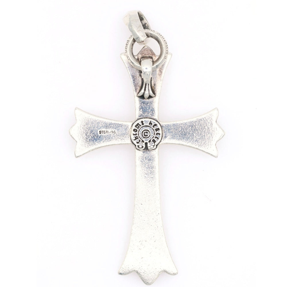 CHROME HEARTS(クロムハーツ) CH CRS LG W/BALE Wベイル ラージCHクロスペンダントトップ シルバー BCA215