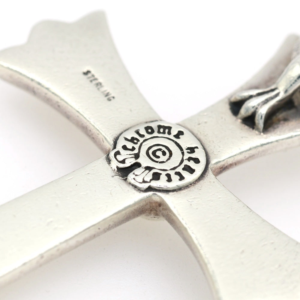 CHROME HEARTS(クロムハーツ) CH CRS LG W/BALE Wベイル ラージCHクロスペンダントトップ シルバー BCA215