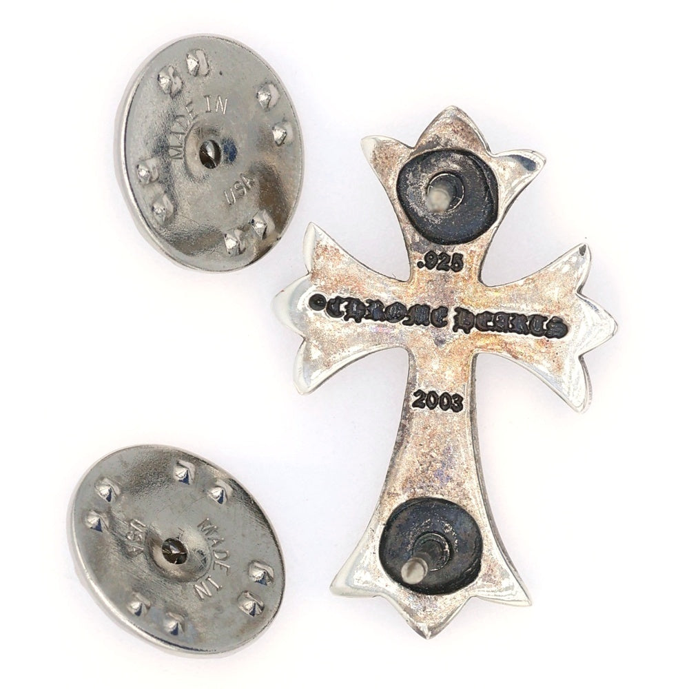 CHROME HEARTS(クロムハーツ) PIN CROSS TINY タイニー クロス ピン ブローチ シルバー