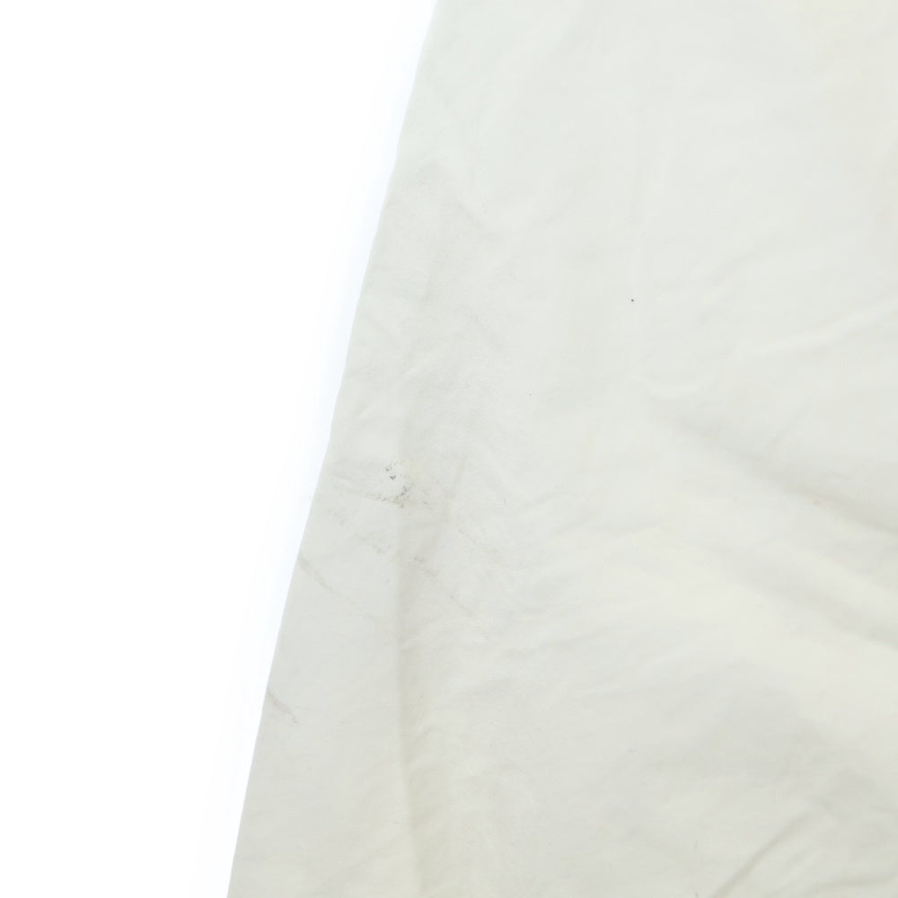 JIL SANDER(ジルサンダー) TROUSER 50 AW 30 FIT ニータックワイドパンツ ホワイト J21KA0177 J45218 105