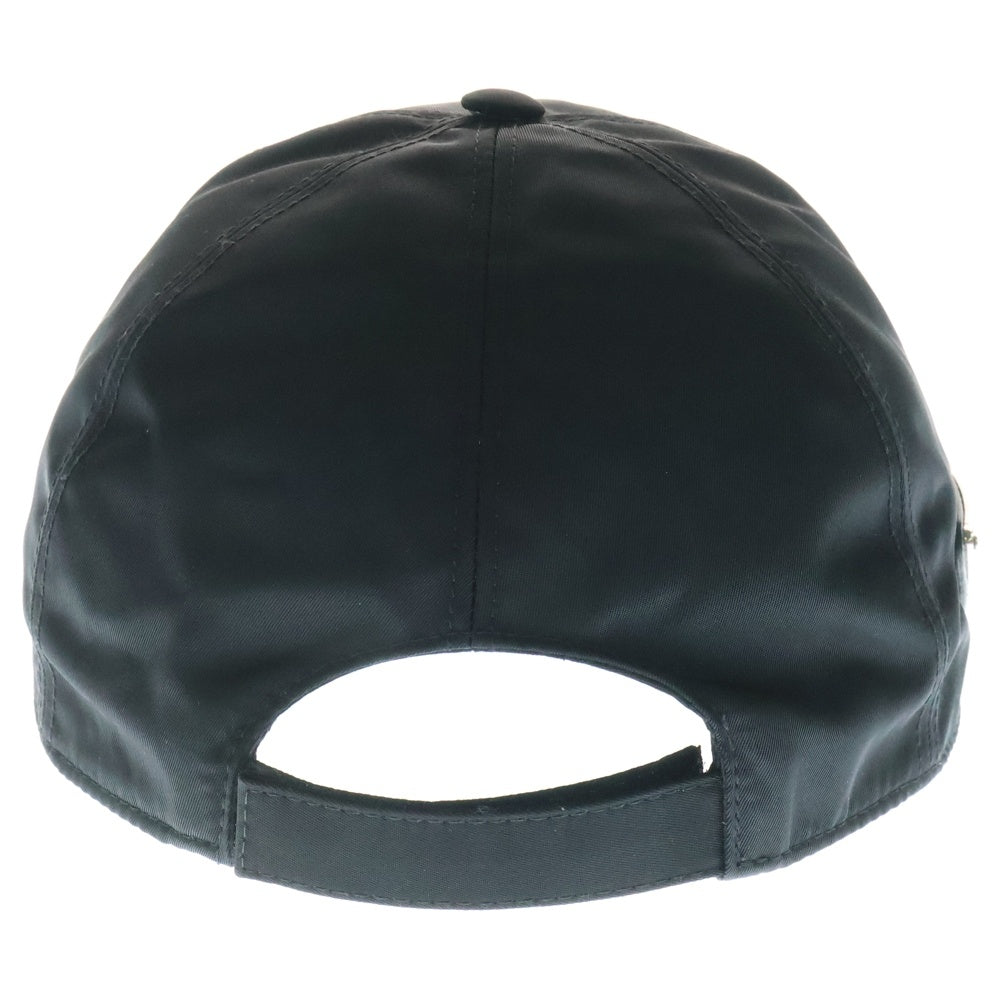 PRADA(プラダ) RE-NYLON トライアングルロゴ キャップ 帽子 ブラック 2HC274