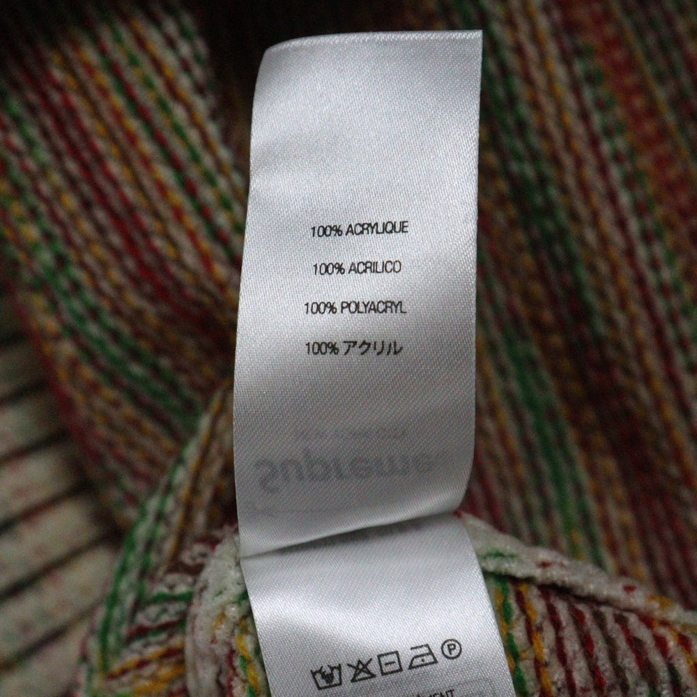 SUPREME(シュプリーム) 24SS Contrast Arc Sweater コントラスト アークロゴ クルーネック ニットセーター ホワイト