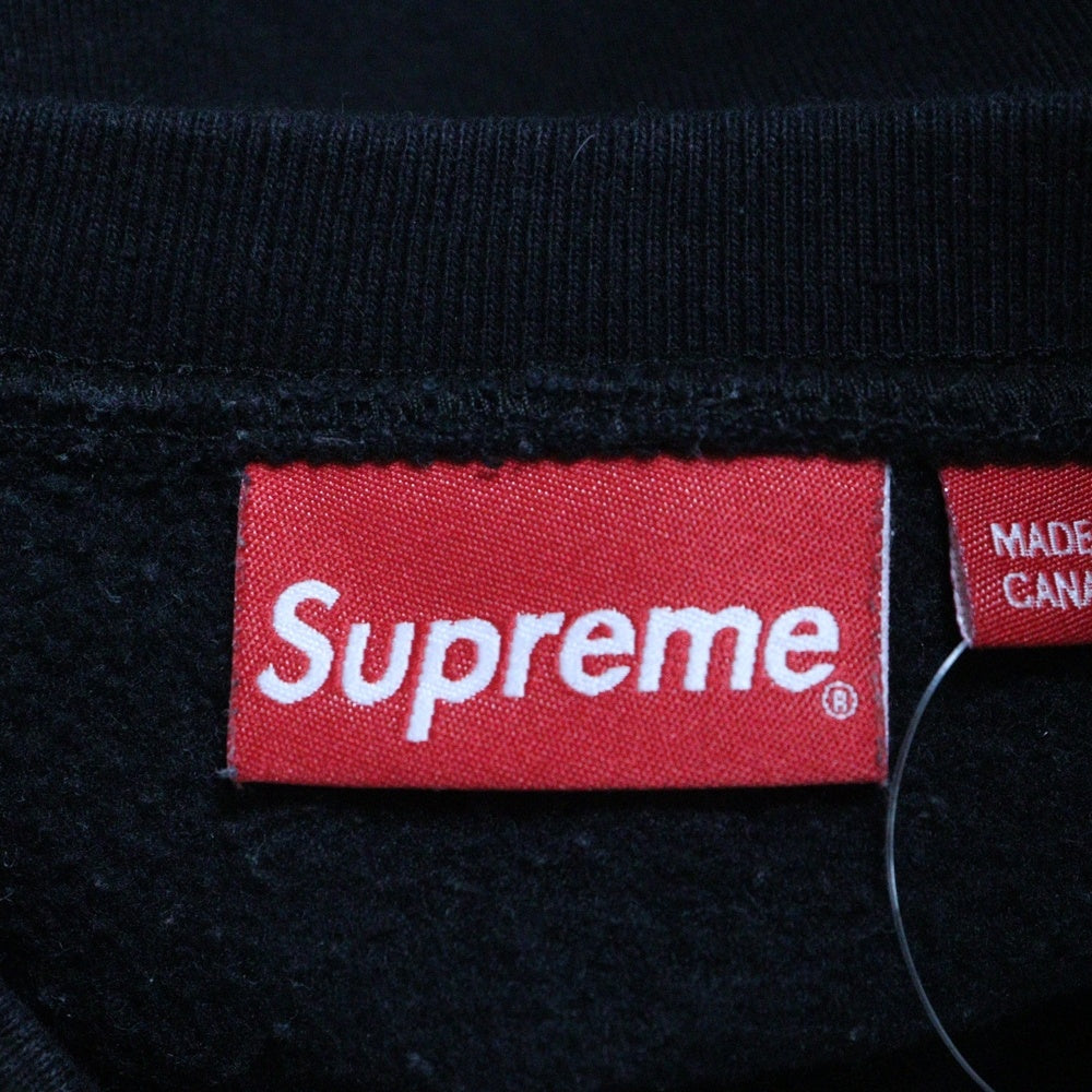 SUPREME(シュプリーム) 22AW Box Logo Crewneck Sweatshirt ボックスロゴ クルーネックスウェット ブラック