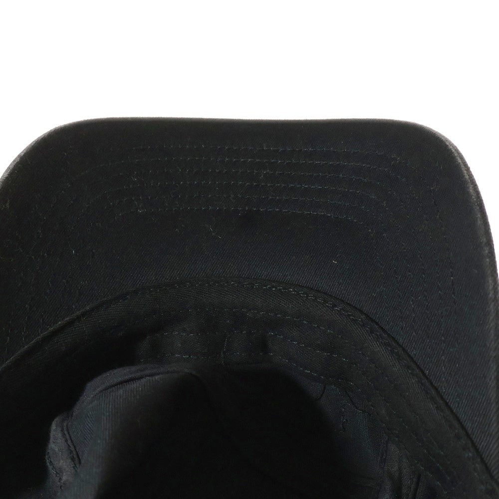 SUPREME(シュプリーム) Washed Chino Twill Camp Cap ウォッシュド チノツイル キャンプキャップ 帽子 ブラック
