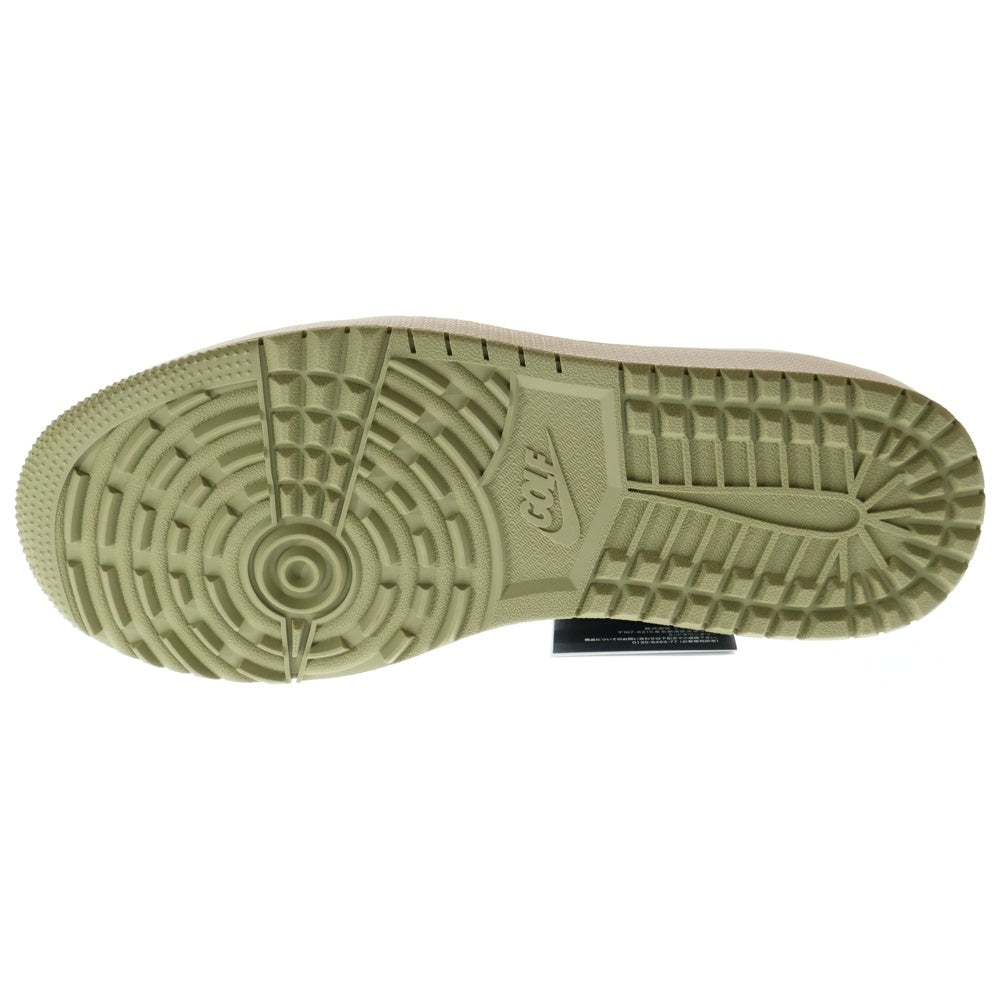 NIKE(ナイキ) ×Travis Scott AIR JORDAN 1 LOW Golf NRG Neutral Olive トラヴィススコット エアジョーダン1 ロー ゴルフ ローカットスニーカー US9/27.0cm FZ3124-200