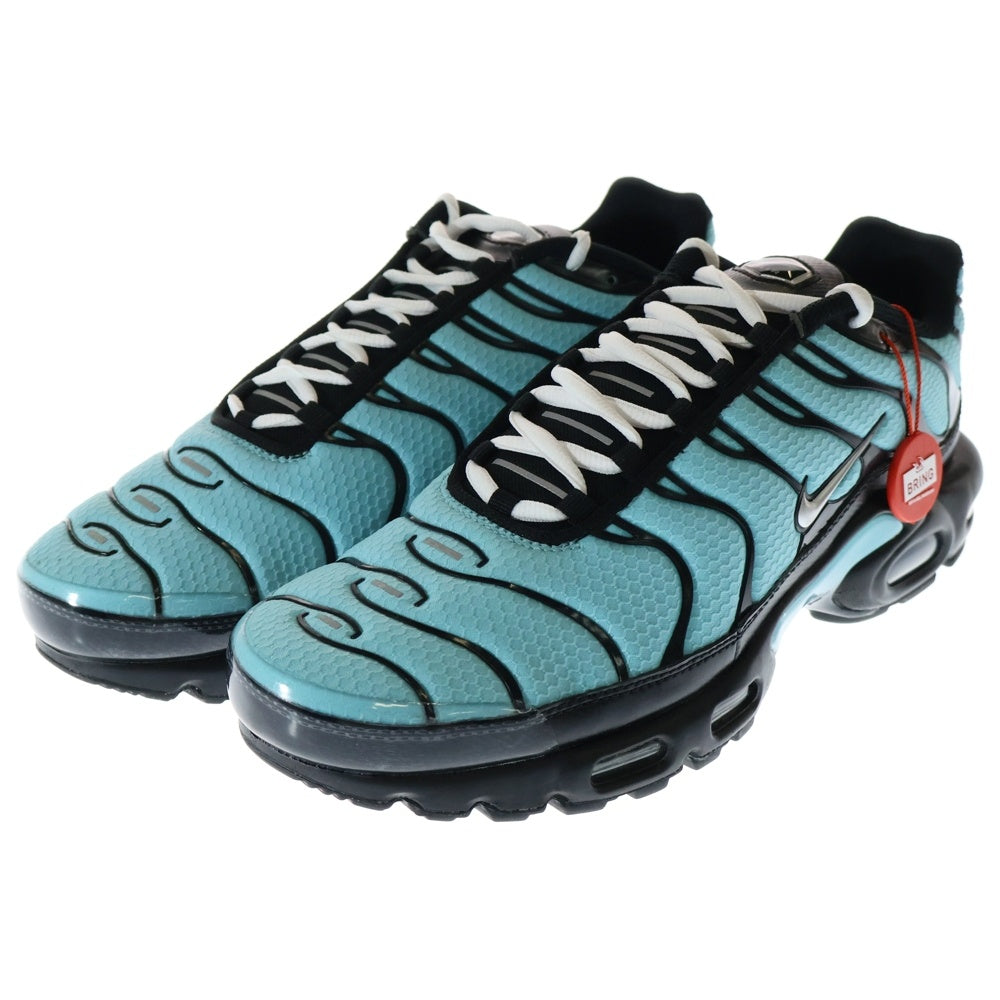 NIKE(ナイキ) AIR MAX PLUS AQUA/METALLIC CV8838ー400 エアマックスプラス アクア/メタリック ローカットスニーカー シューズ US10/28cm ブルー/ブラック