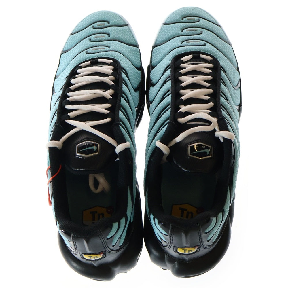 NIKE(ナイキ) AIR MAX PLUS AQUA/METALLIC CV8838ー400 エアマックスプラス アクア/メタリック ローカットスニーカー シューズ US10/28cm ブルー/ブラック