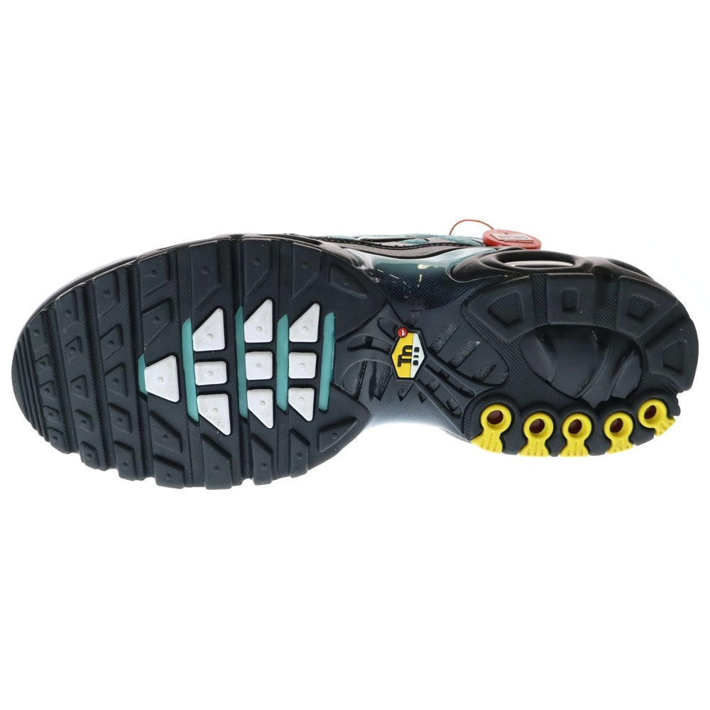 NIKE(ナイキ) AIR MAX PLUS AQUA/METALLIC CV8838ー400 エアマックスプラス アクア/メタリック ローカットスニーカー シューズ US10/28cm ブルー/ブラック