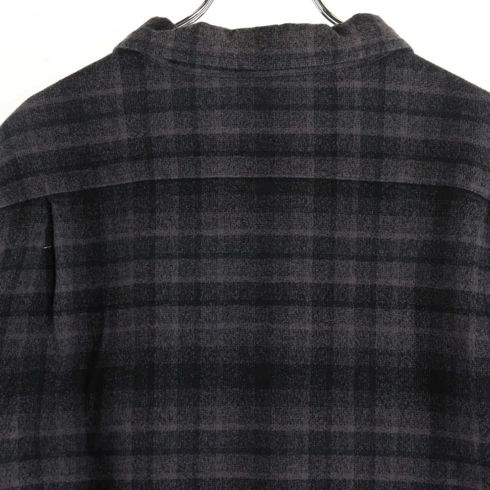SUPREME(シュプリーム) 21SS Plaid Flannel Shirt プレイドフランネル 長袖シャツ グレー