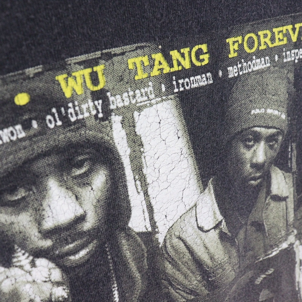 VINTAGE(ヴィンテージ) 90s VINTAGE WU-TANG CLAN FOREVER TEE ウータンクラン プリント半袖Tシャツ ブラック