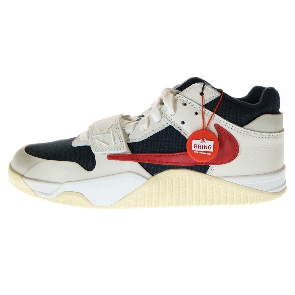 NIKE(ナイキ) ×TRAVIS SCOTT JORDAN JUMPMAN JACK TR UNIVERSITY RED トラヴィススコット ジョーダン ジャンプマン ジャック ローカットスニーカー US8.5/26.5cm FZ8117-101