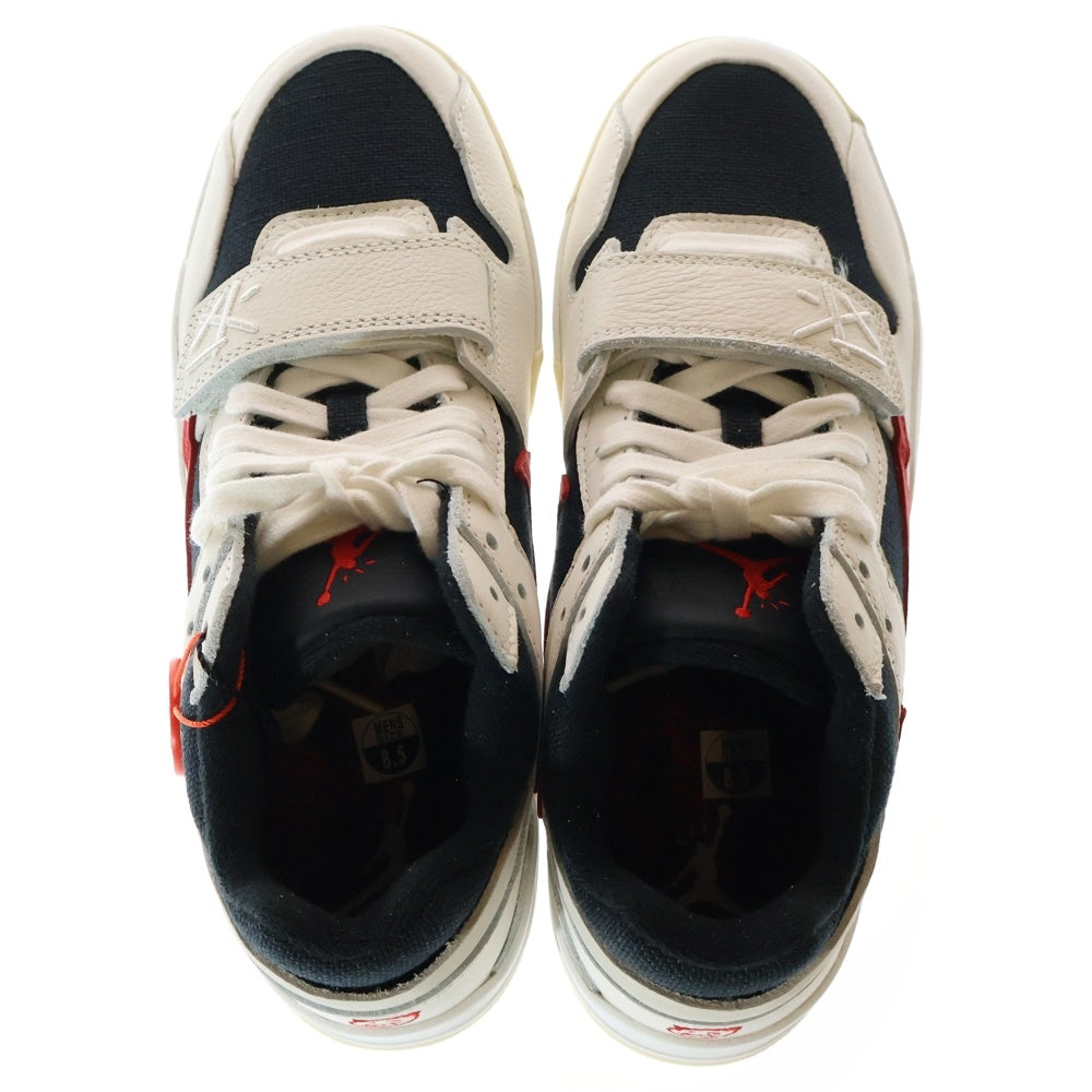 NIKE(ナイキ) ×TRAVIS SCOTT JORDAN JUMPMAN JACK TR UNIVERSITY RED トラヴィススコット ジョーダン ジャンプマン ジャック ローカットスニーカー US8.5/26.5cm FZ8117-101