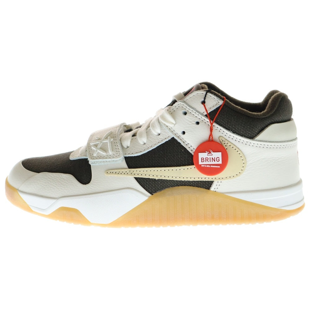 NIKE(ナイキ) ×TRAVIS SCOTT JORDAN JUMPMAN JACK TR SAIL AND DARK MOCHA トラヴィススコット ジョーダン ジャンプマンジャック ローカットスニーカー FZ8117-100