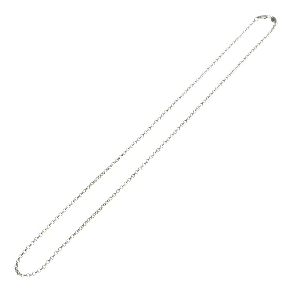 CHROME HEARTS(クロムハーツ) NECKCHAIN R20 ロールチェーンネックレス 20inch シルバー BCA084