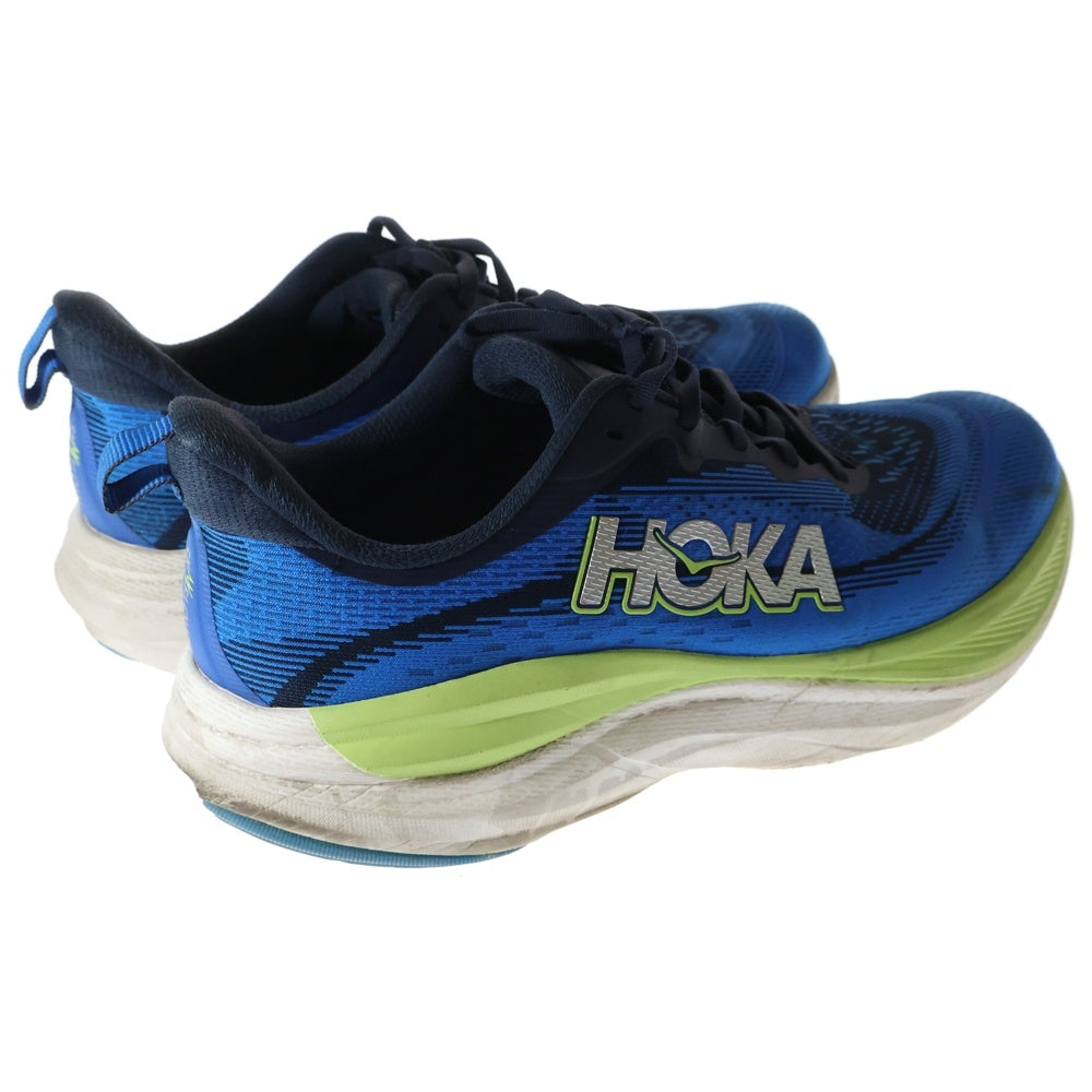 HOKA ONE ONE(ホカオネオネ) SKYFLOW WIDE スカイフロー ワイド ローカットスニーカー ブルー US10.5/28.5cm 1155117