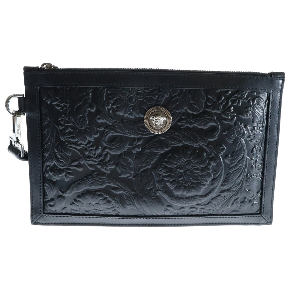 VERSACE(ヴェルサーチ) メデューサ ビギーバロッコ クラッチバッグ ブラック