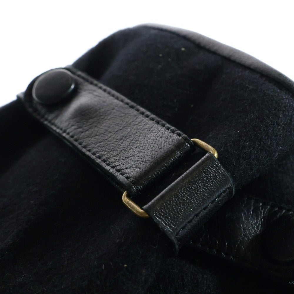 Paul Smith(ポールスミス) コンビ ラムレザーグローブ 手袋 214472 ブラック