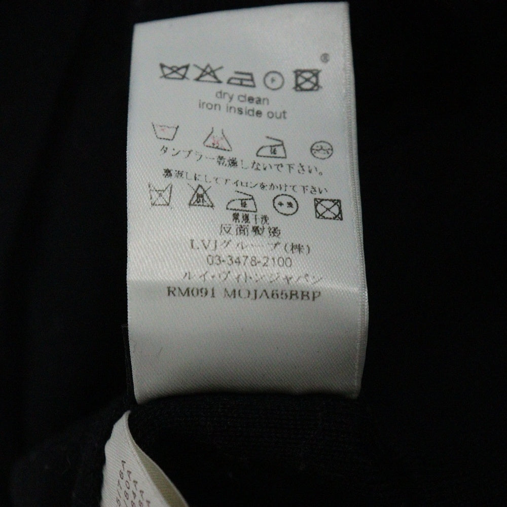 LOUIS VUITTON(ルイヴィトン) テーラード コットンニットカーディガン ブラック RM091 MOJA65RRP