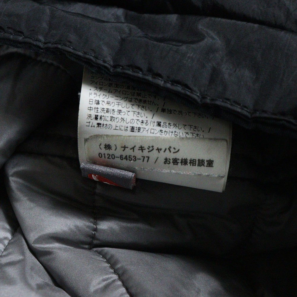 STONE ISLAND(ストーンアイランド) ×NIKE MUSSOLA GOMMATA PRIMALOFT JACKET ナイキ マウンテンジャケット 6325401N1 ブラック