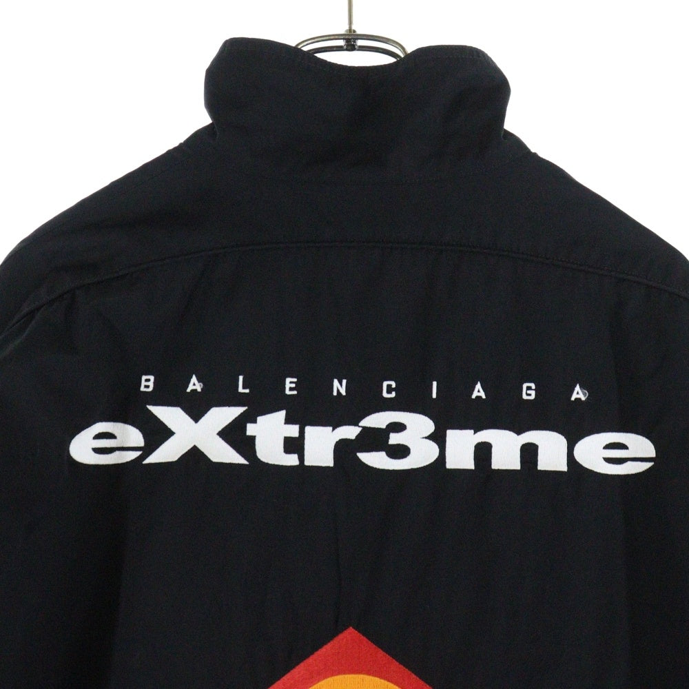 BALENCIAGA(バレンシアガ) 21AW Gamer Track Jacket オーバーサイズ トラックジャケット ブラック 663153 TIM39