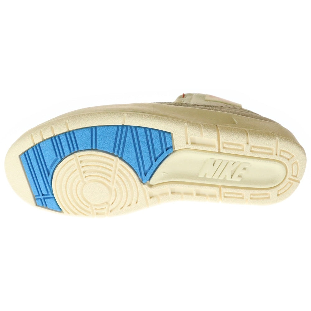 NIKE(ナイキ) ×UNION AIR JORDAN 2 RETRO SP UNION DN3802-200 ユニオン エアジョーダン レトロ ハイカットスニーカー アイボリー US7/25.0cm