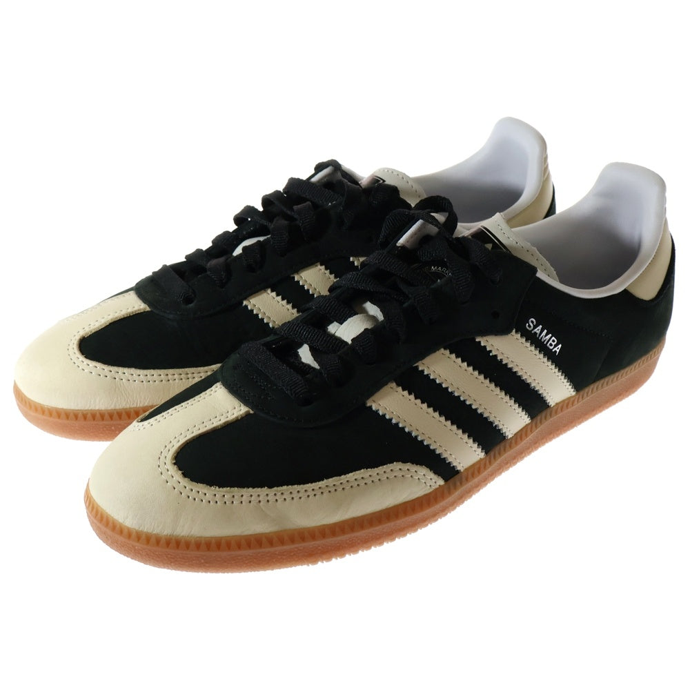 adidas(アディダス) SAMBA OG W サンバ オージー ローカットスニーカー ブラック/ベージュ US11/28.0cm IE5836