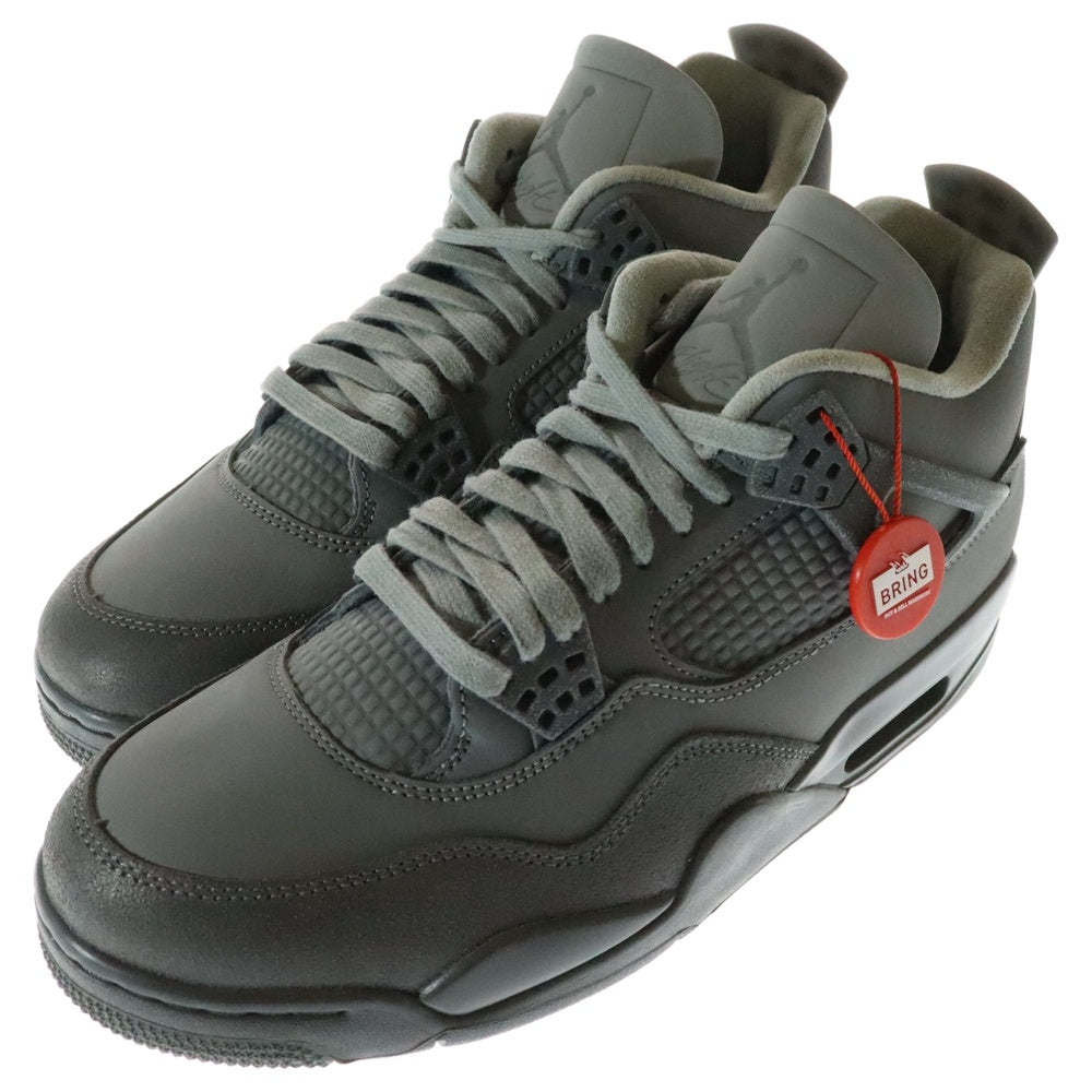 NIKE(ナイキ) AIR JORDAN 4 RETRO SE WET CEMENT エアジョーダン4 レトロ ウェットセメント ローカットスニーカー グレー US9.5/27.5cm FQ7928-001