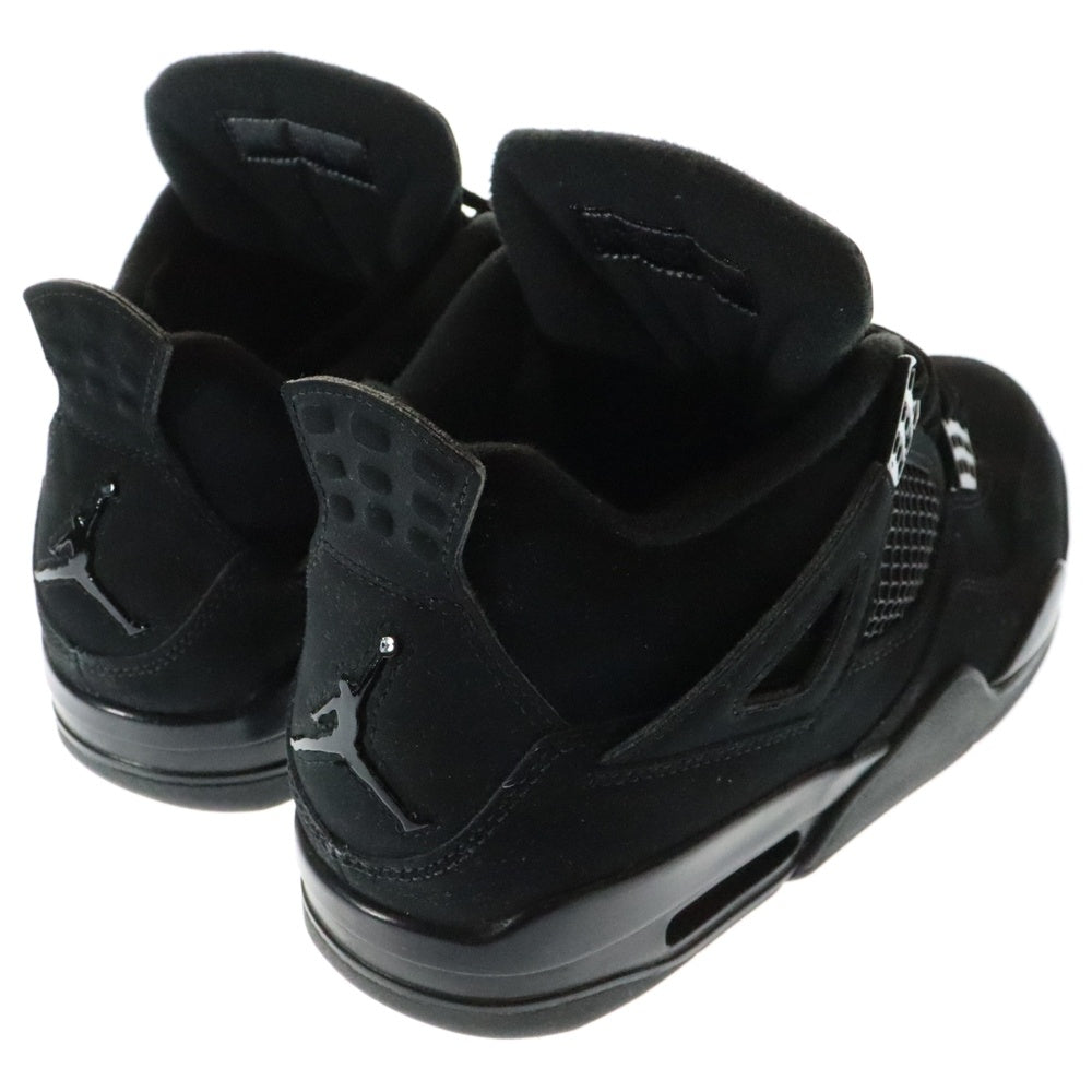 NIKE(ナイキ) AIR JORDAN 4 BLACK CAT エアジョーダン4 ブラックキャット ハイカットスニーカー ブラック US9/27.0cm CU1110-010