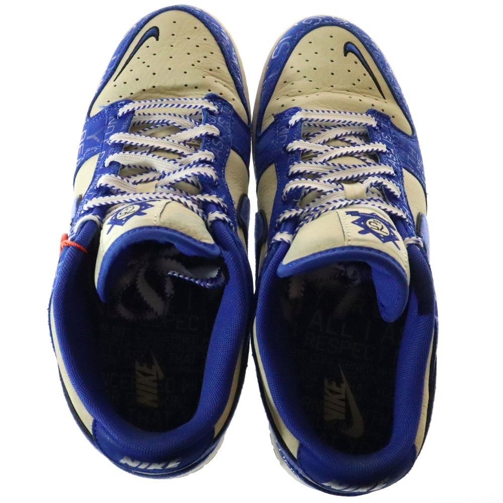 NIKE(ナイキ) DUNK LOW JACKIE ROBINSON ダンクロー ジャッキー ロビンソン ローカットスニーカー ブルー/ホワイト DV2122-400 US9/27.0cm