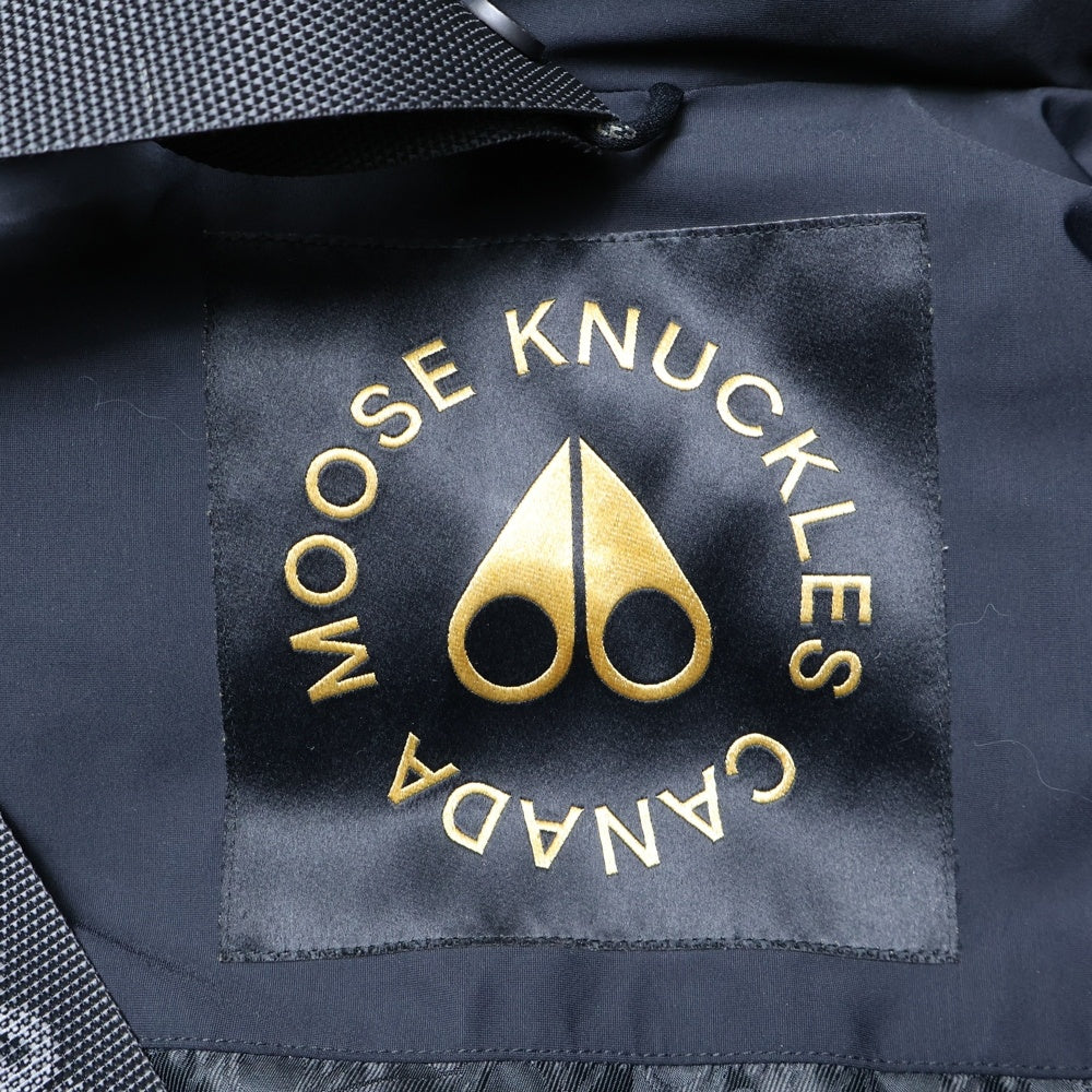 MOOSE KNUCKLES(ムースナックルズ) ファーフード ダウンジャケット ブラック