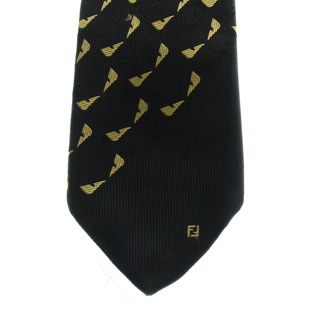FENDI(フェンディ) モンスター ネクタイ ブラック