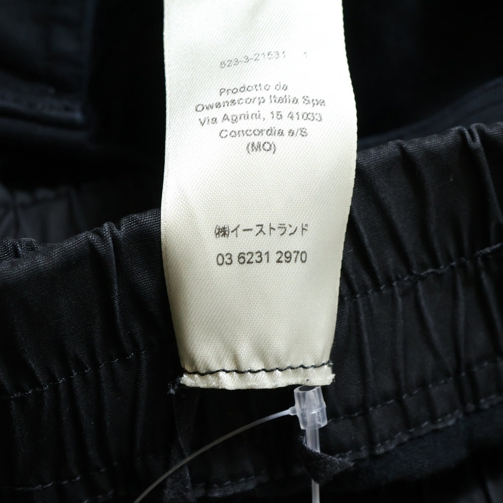 Rick Owens(リックオウエンス) MASTODON CARGO スウェットカーゴパンツ RU01C4396-BA ブラック