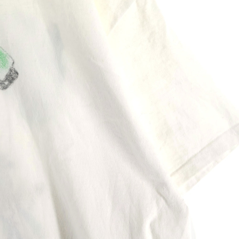 READY MADE(レディメイド) ×BILLIE EILISH ビリーアイリッシュ 両面プリント 半袖Tシャツ カットソー ホワイト