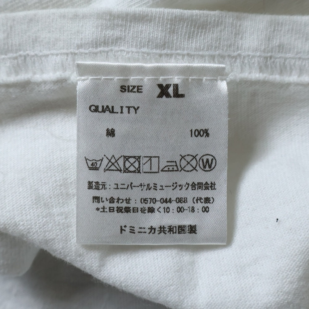 READY MADE(レディメイド) ×BILLIE EILISH ビリーアイリッシュ 両面プリント 半袖Tシャツ カットソー ホワイト