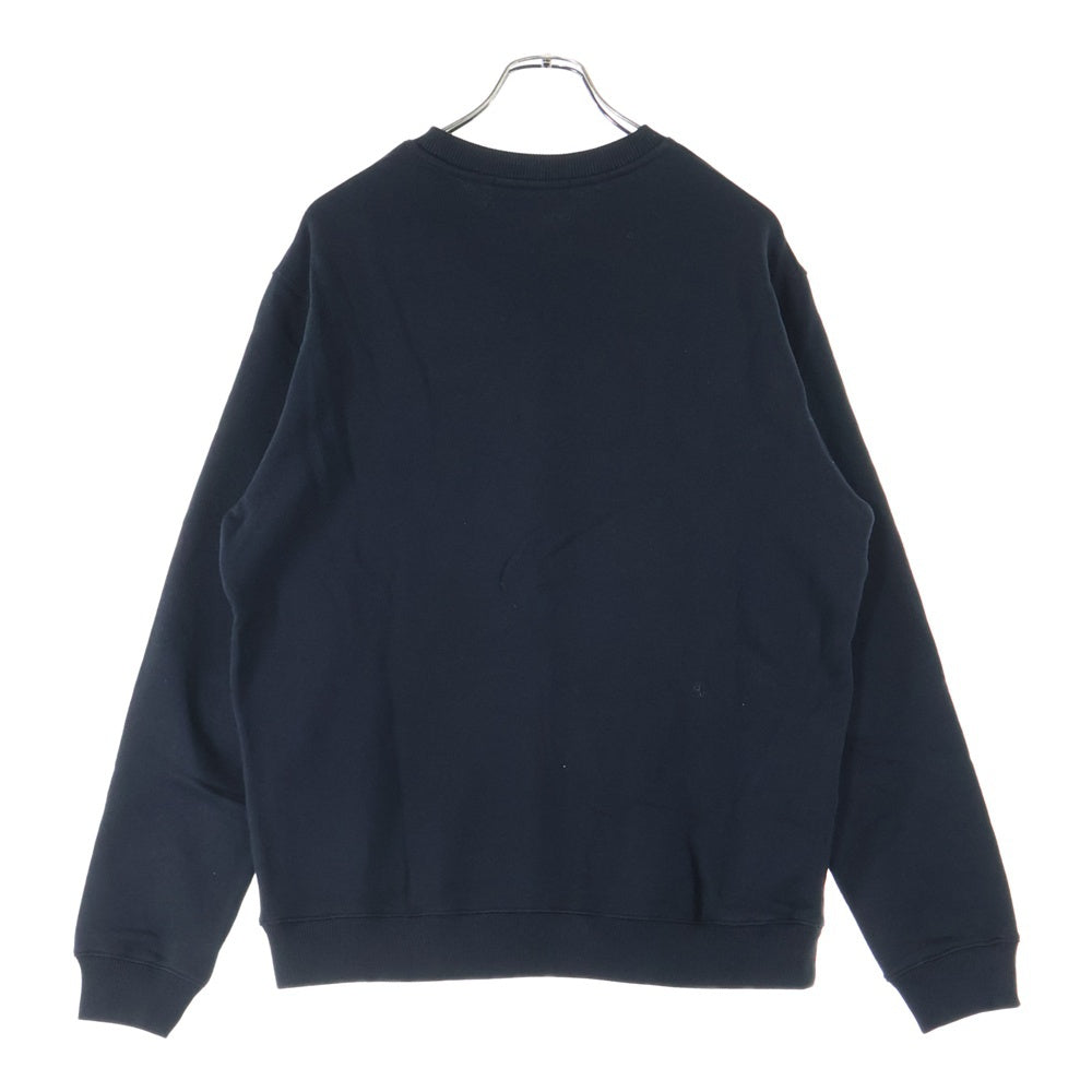 MSGM(エムエスジーエム) フロントプリント クルーネックスウェット トレーナー ブラック 2000MM513