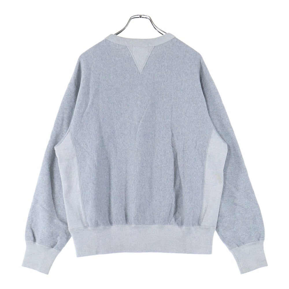 SCHOTT(ショット) PERFECTO Double V SWEAT パーフェクト ダブル V スウェット トレーナー グレー 782-4932001