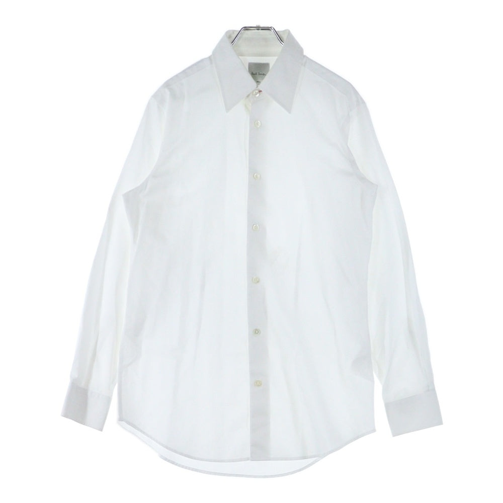Paul Smith(ポールスミス) ストライプ コットン長袖ロングスリーブシャツ PF-CR-78825 ホワイト