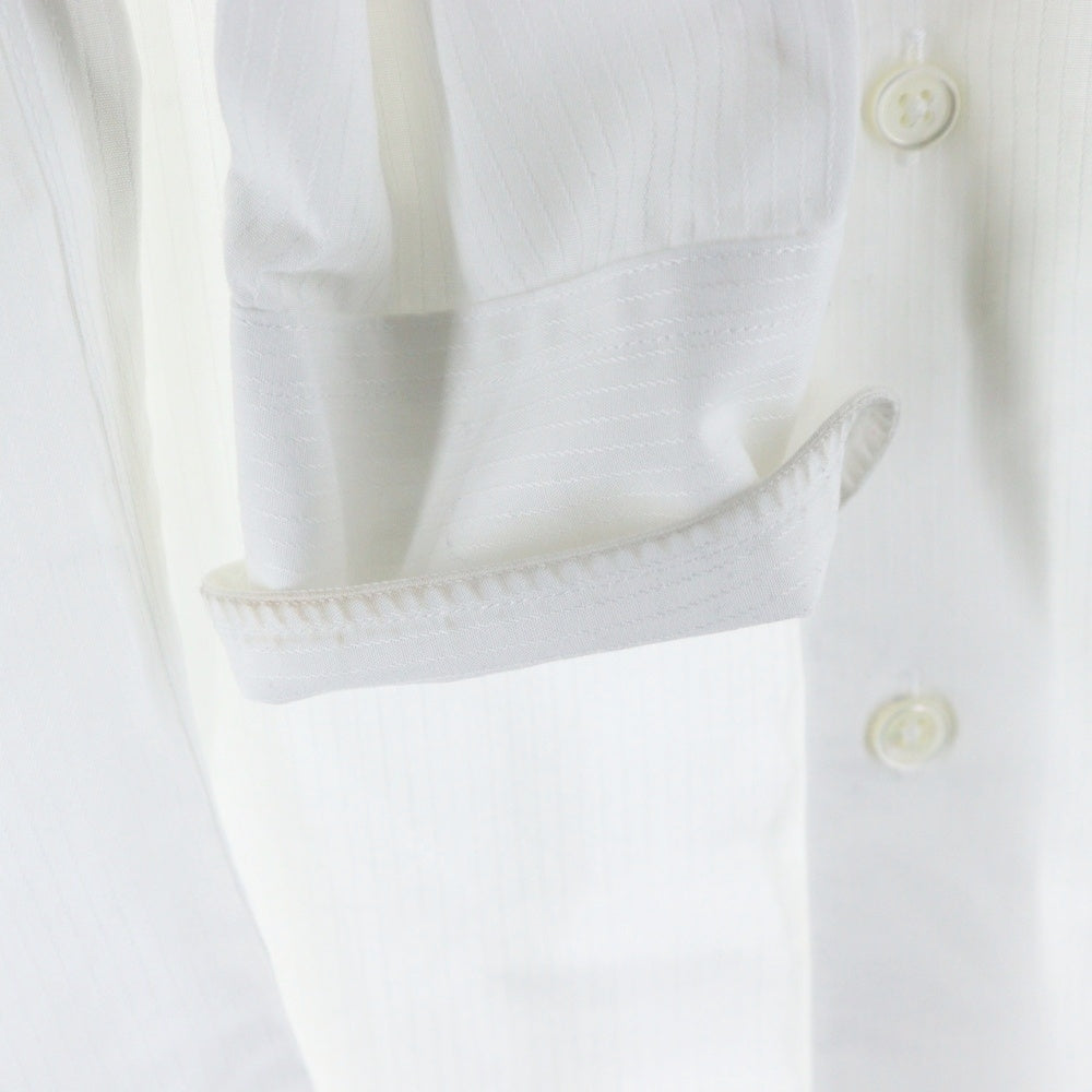 Paul Smith(ポールスミス) ストライプ コットン長袖ロングスリーブシャツ PF-CR-78825 ホワイト