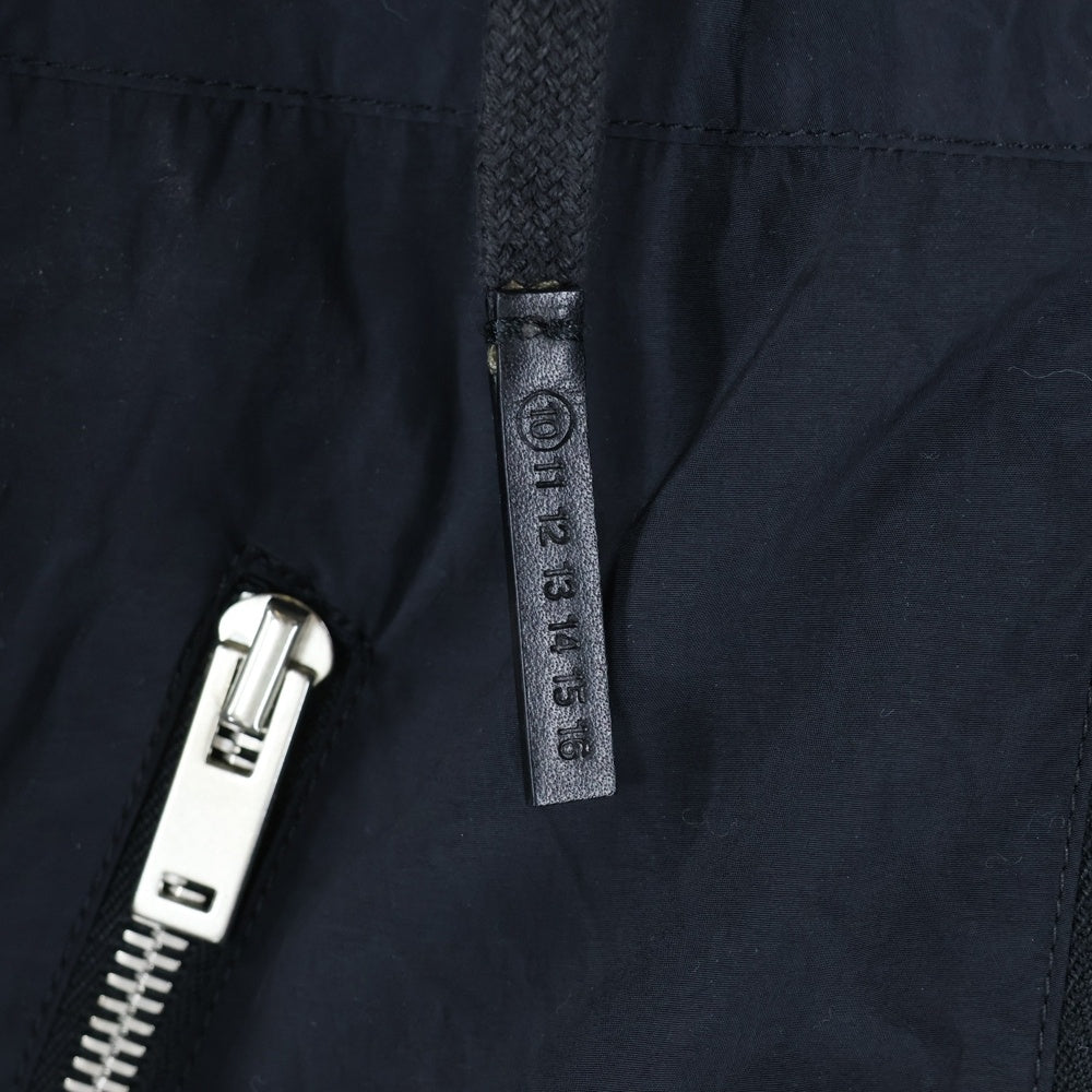 Maison Margiela 10(メゾン マルジェラ) 16SS ハの字 ジップアップフーデッドジャケット S30AM0333 ネイビー