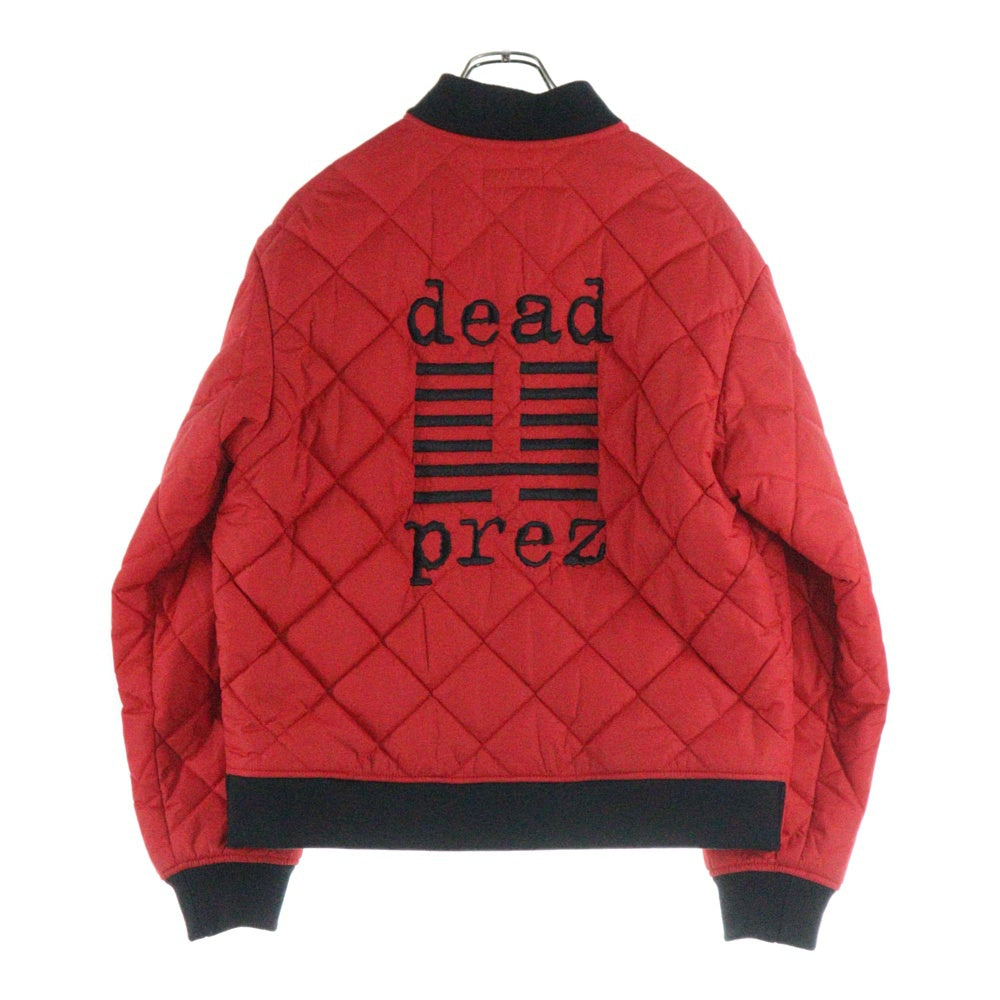 SUPREME(シュプリーム) 19AW Dead Prez Quilted Work Jacket デッド プレズ キルティング ワークジャケット レッド
