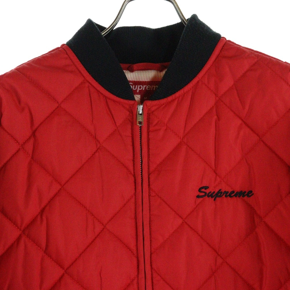 SUPREME(シュプリーム) 19AW Dead Prez Quilted Work Jacket デッド プレズ キルティング ワークジャケット レッド