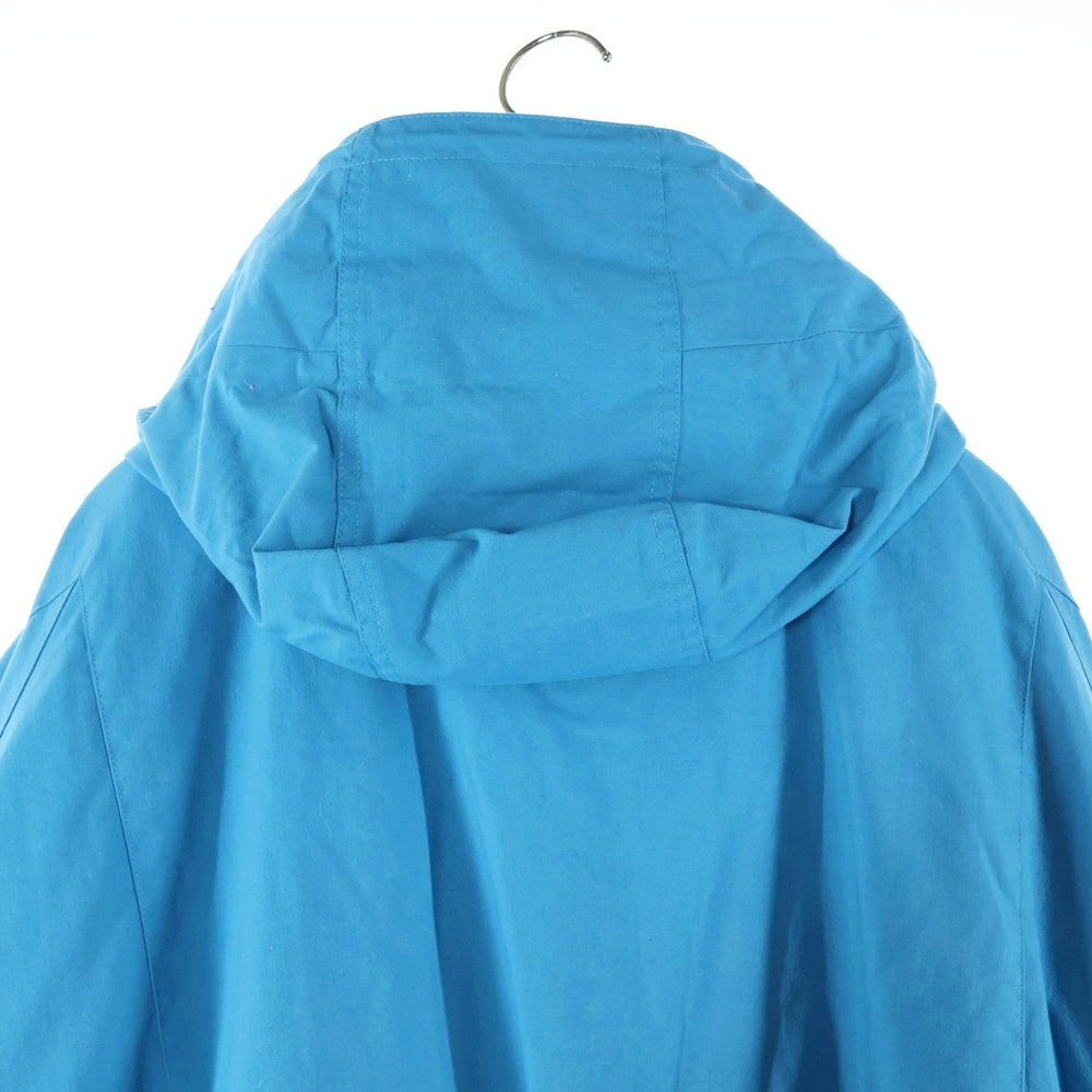 BALENCIAGA(バレンシアガ) New Parka Blue 544312 TCQ03 フーデットナイロンロングジャケット ブルー