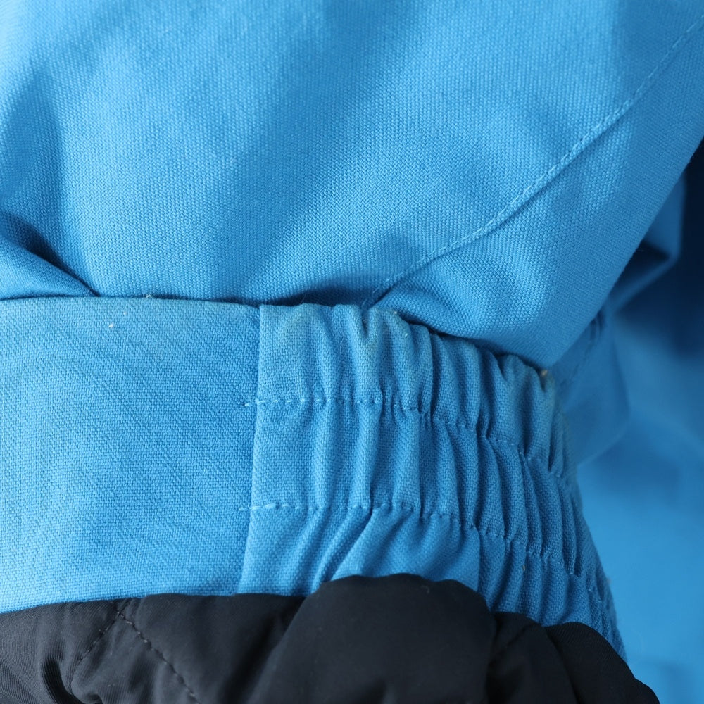 BALENCIAGA(バレンシアガ) New Parka Blue 544312 TCQ03 フーデットナイロンロングジャケット ブルー