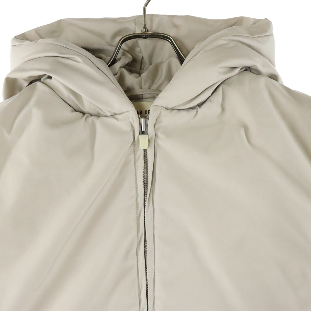FEAR OF GOD(フィアオブゴッド) SIXTH COLLECTION シックスコレクション フーデッド ジップアップダウンベスト ジレ アイボリー