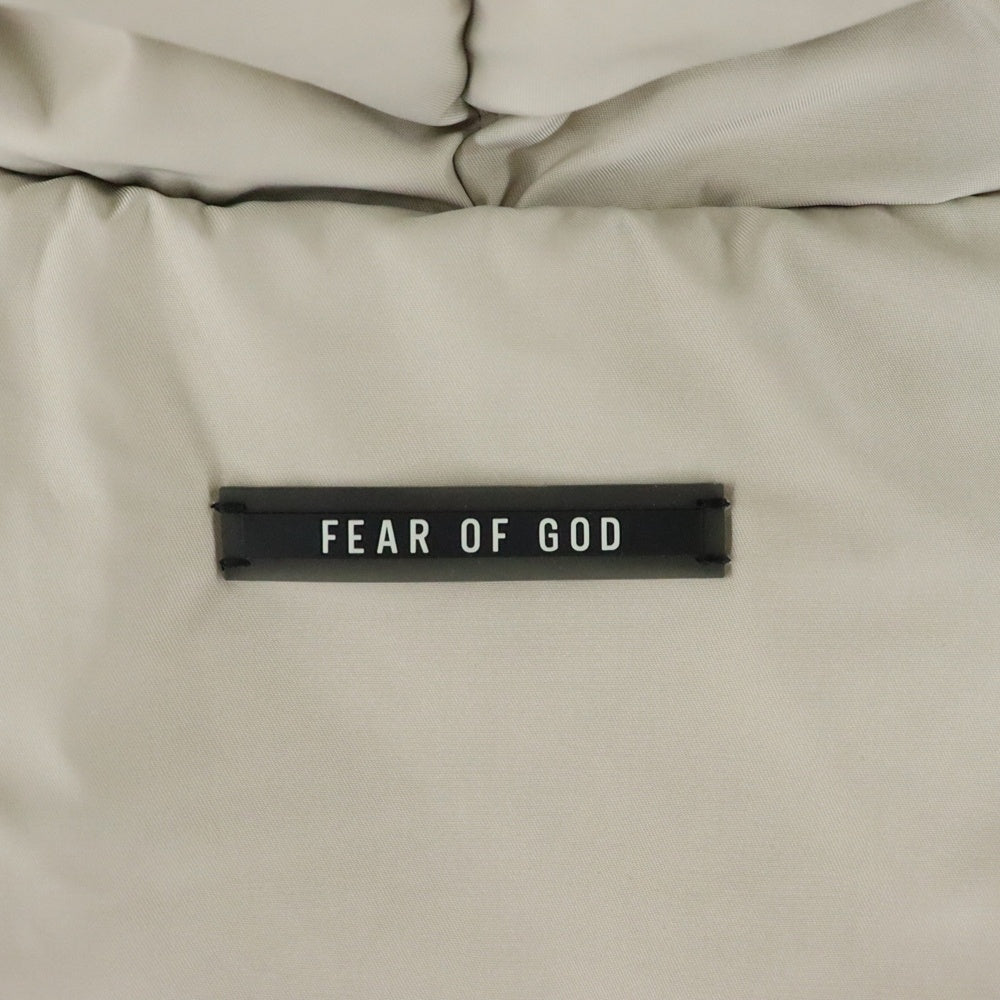 FEAR OF GOD(フィアオブゴッド) SIXTH COLLECTION シックスコレクション フーデッド ジップアップダウンベスト ジレ アイボリー