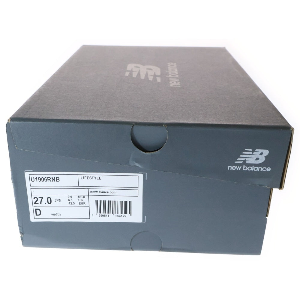 New Balance(ニューバランス) U1906RNB Nロゴ ローカットスニーカー シューズ ブラック